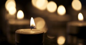 Candles lit to mark the loss of babies in pregnancy