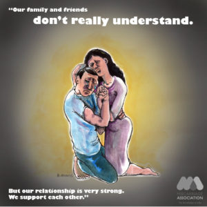 Partner's experience of pregnancy loss: "Our family and friends don't really understand. But our relationship is very strong. We support each other."