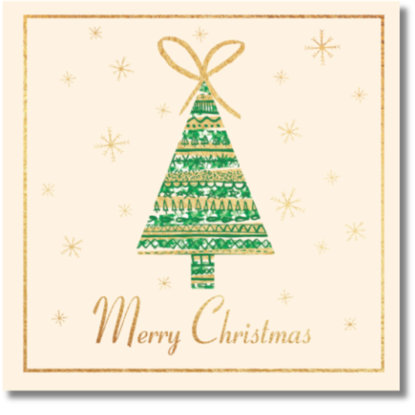 Christmas cards: Bauble and Tree Twin Pack (Pack of 10) - Image 2
