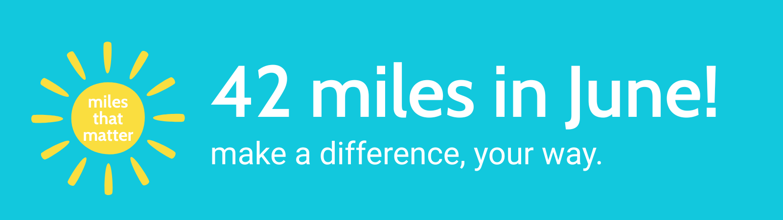 Miles that matter virtual event