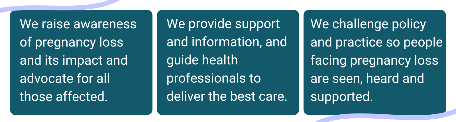 Our mission – desktop graphic