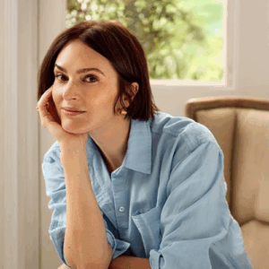 Portrait of author and podcaster, Elizabeth Day, the Miscarriage Associations new ambassador